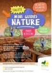 affiche mini guide nature