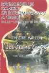affiche théâtre wallon