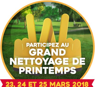 grand nettoyage de printemps 2018