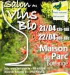 affiche salon des vins bios