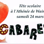 affiche fête scolaire athénée