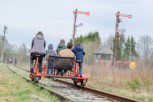 TOUR photo 2 Railbike à Sourbrodt Gare